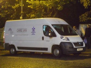 A picture of the Care Van